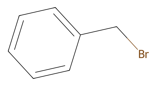 ベンジルブロミド の化学構造