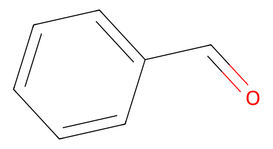 ベンズアルデヒド の化学構造
