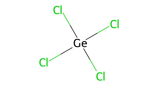 四塩化ゲルマニウム の化学構造