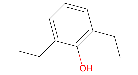 2,6-ジエチルフェノール の化学構造