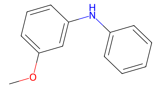 3-メトキシジフェニルアミン の化学構造