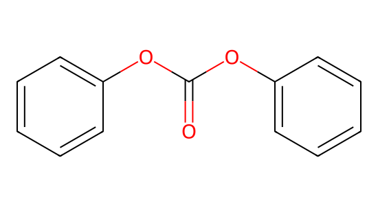 炭酸ジフェニル の化学構造式