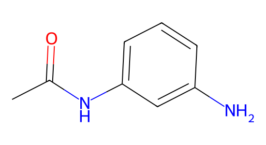 3'-アミノアセトアニリド の化学構造