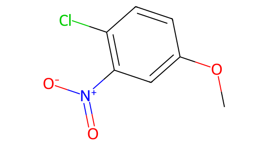 4-クロロ-3-ニトロアニソール の化学構造