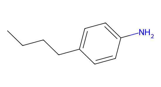 4-ブチルアニリン の化学構造