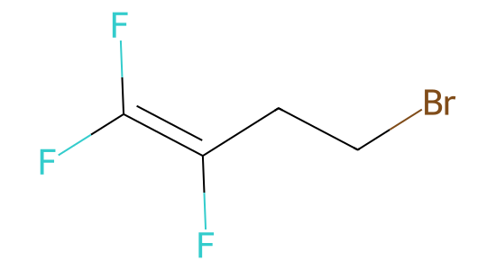 1,1,2-トリフルオロ-4-ブロモ-1-ブテン の化学構造