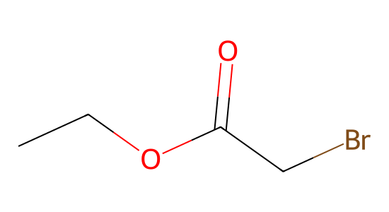 ブロモ酢酸エチル の化学構造