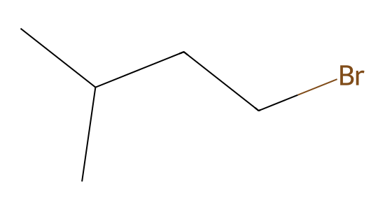 1-ブロモ-3-メチルブタン の化学構造