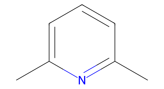 2,6-ルチジン の化学構造