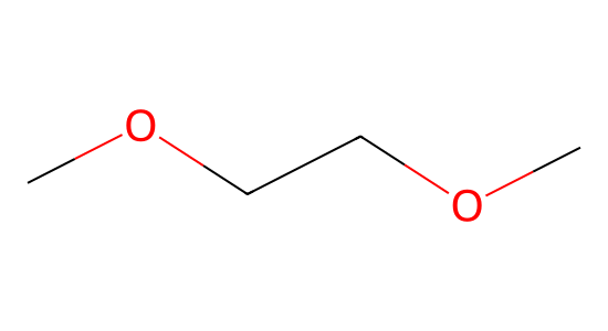 1,2-ジメトキシエタン の化学構造