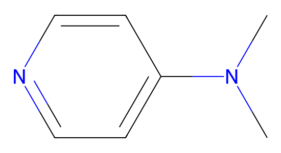 4-ジメチルアミノピリジン の化学構造