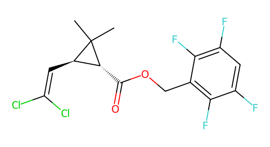 トランスフルスリン の化学構造