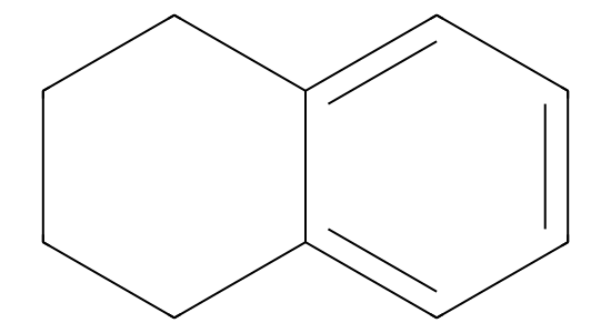 テトラリン の化学構造