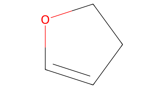 2,3-ジヒドロフラン の化学構造
