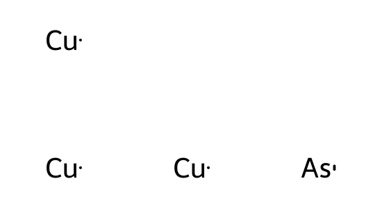 ヒ化銅 の化学構造
