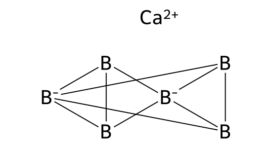 ほう化カルシウム の化学構造