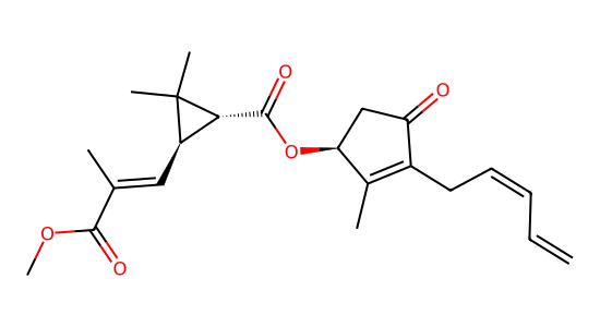 ピレトリン Ⅱ の化学構造