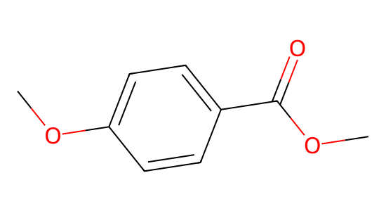 p-アニス酸メチル の化学構造