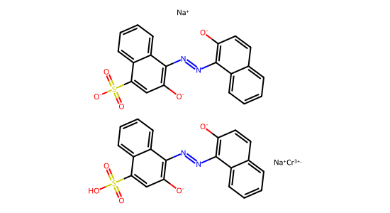 アシッドブルー193 の化学構造
