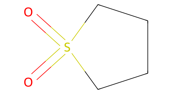 スルホラン の化学構造