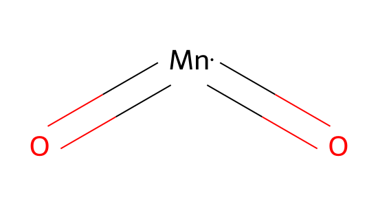 二酸化マンガン の化学構造