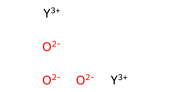 酸化イットリウム の化学構造