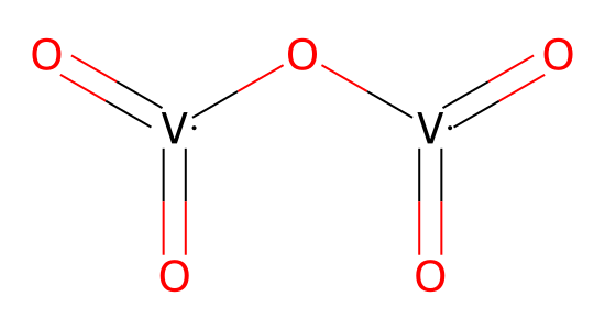 V2O5ターゲット の化学構造