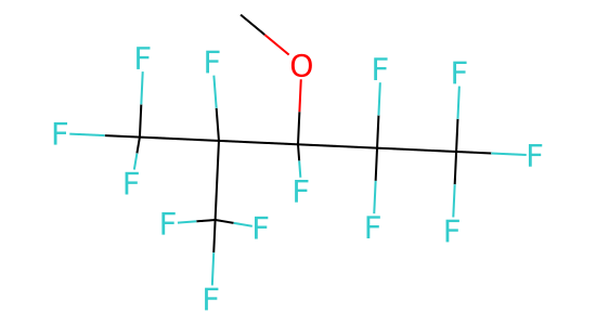 1,1,1,2,2,3,4,5,5,5-デカフルオロ-3-メトキシ-4-(トリフルオロメチル)ペンタン の化学構造