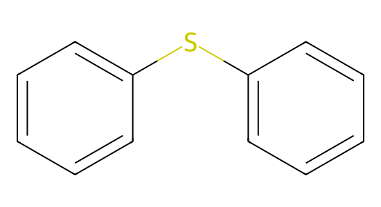 ジフェニルスルフィド の化学構造