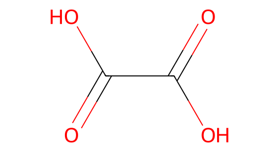シュウ酸 の化学構造