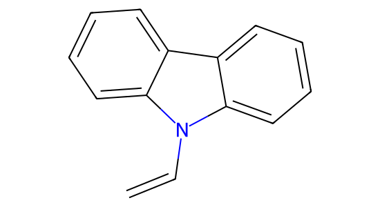 9-ビニルカルバゾール の化学構造式