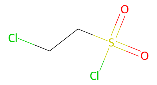 2-クロロエタンスルホニルクロリド の化学構造