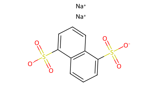 1,5-ナフタレンジスルホン酸二ナトリウム の化学構造