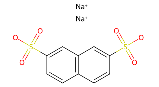 2,7-ナフタレンジスルホン酸二ナトリウム の化学構造