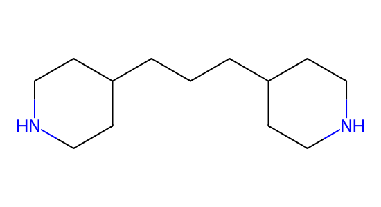 1,3-ジ-4-ピペリジルプロパン の化学構造