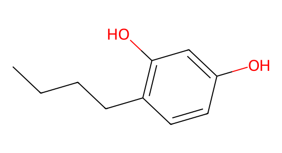 4-ブチルレソルシノール の化学構造