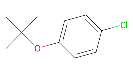 1-tert-ブトキシ-4-クロロベンゼン の化学構造