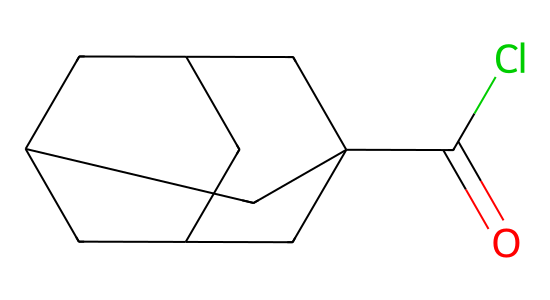 1-アダマンタンカルボニルクロリド の化学構造