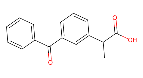 ケトプロフェン の化学構造