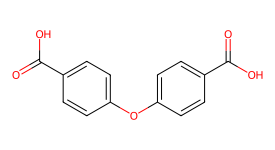 4,4'-ジカルボキシジフェニルエーテル の化学構造