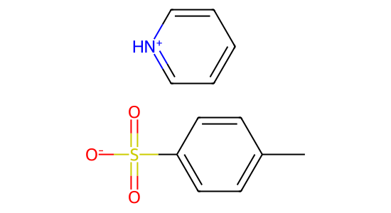 ピリジニウムp-トルエンスルホナート の化学構造