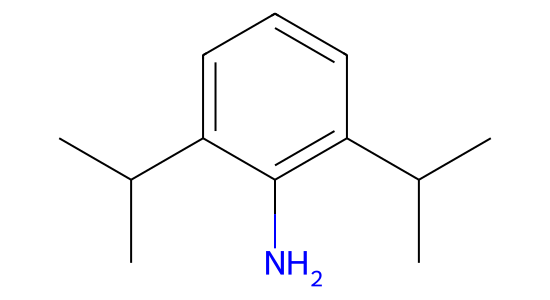 2,6-ジイソプロピルアニリン の化学構造