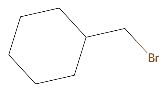 (ブロモメチル)シクロヘキサン の化学構造