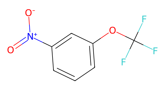 1-ニトロ-3-(トリフルオロメトキシ)ベンゼン の化学構造