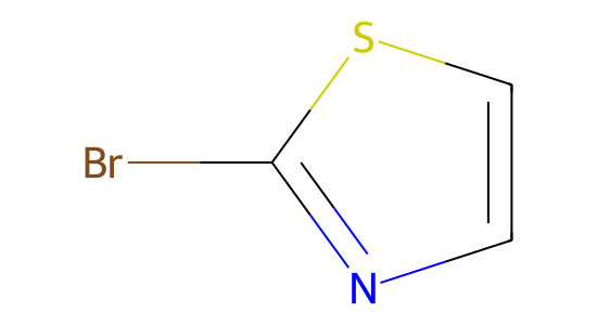 2-ブロモチアゾール の化学構造