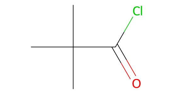 ピバロイルクロリド の化学構造