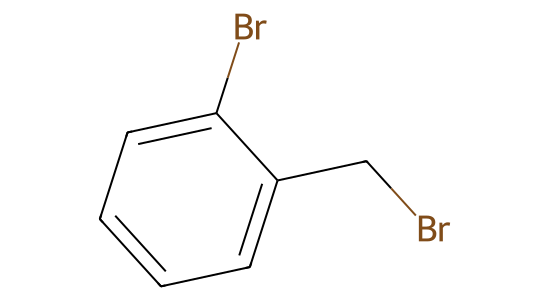2-ブロモベンジルブロミド の化学構造