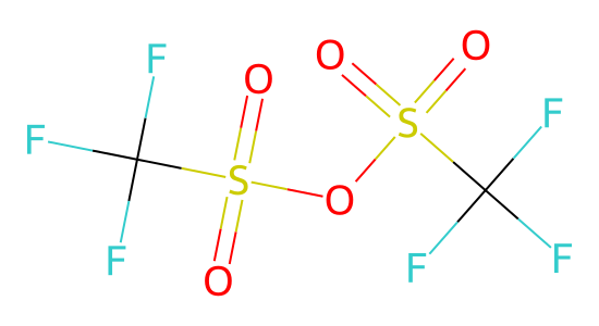 トリフルオロメタンスルホン酸無水物 の化学構造