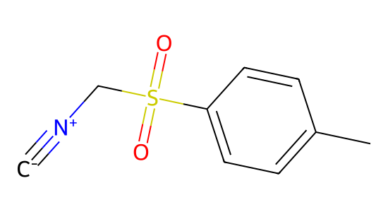 p-トルエンスルホニルメチル イソシアニド の化学構造
