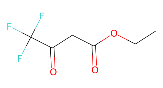 4,4,4-トリフルオロアセト酢酸エチル の化学構造